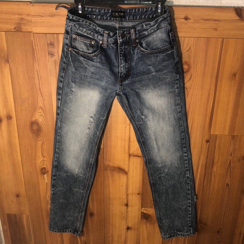 Black premium jeans